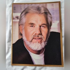 "AN EVENING WITH KENNY" 1985 Tour Book. 11 x 14